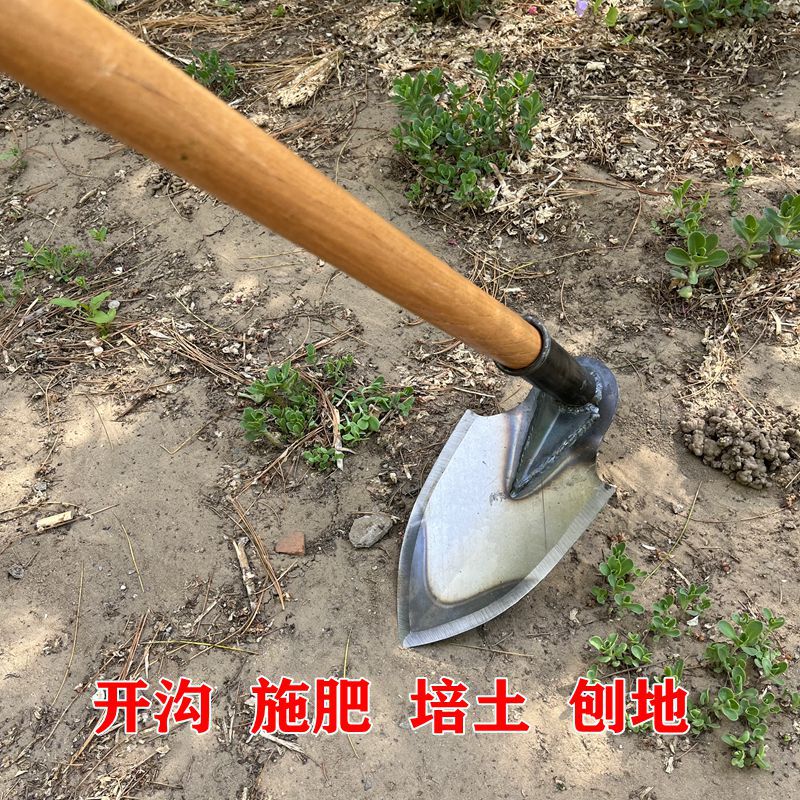 锰钢淬火尖锄头